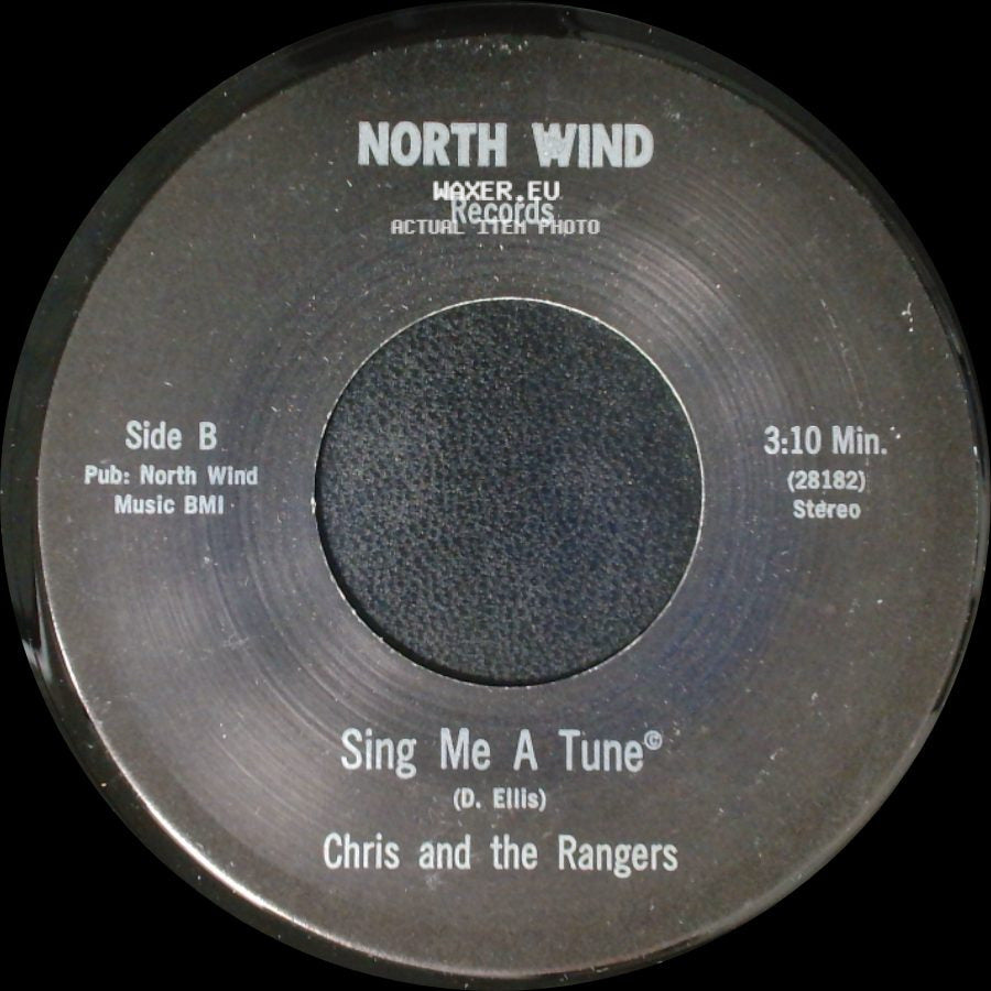 Chris And The Rangers - Please Think It Over / Sing Me A Tune side B