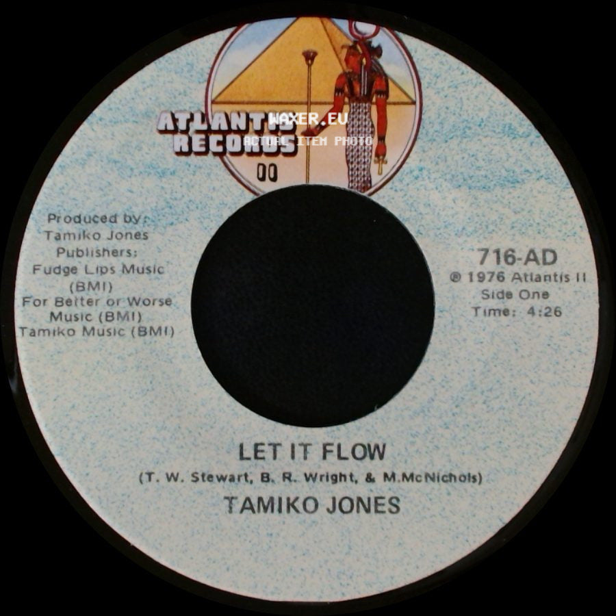 Tamiko Jones - Let It Flow / Cloudy side A