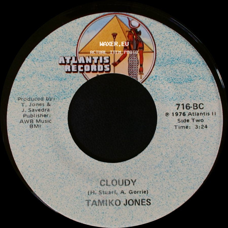 Tamiko Jones - Let It Flow / Cloudy side B