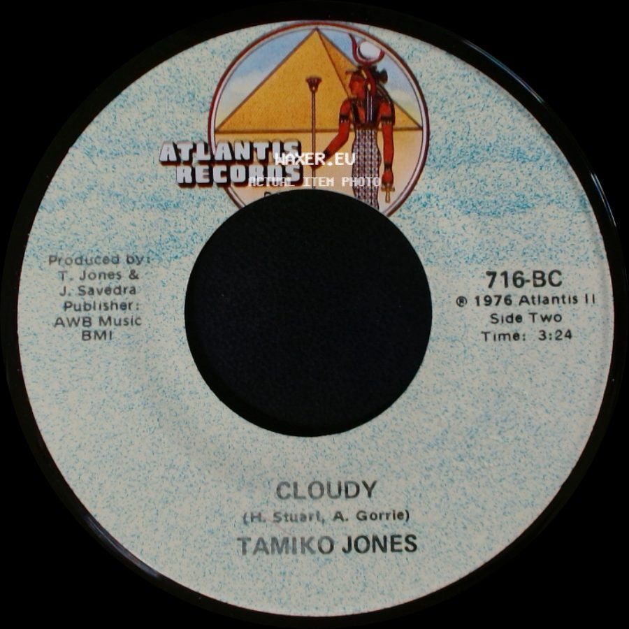 Tamiko Jones - Let It Flow / Cloudy side B