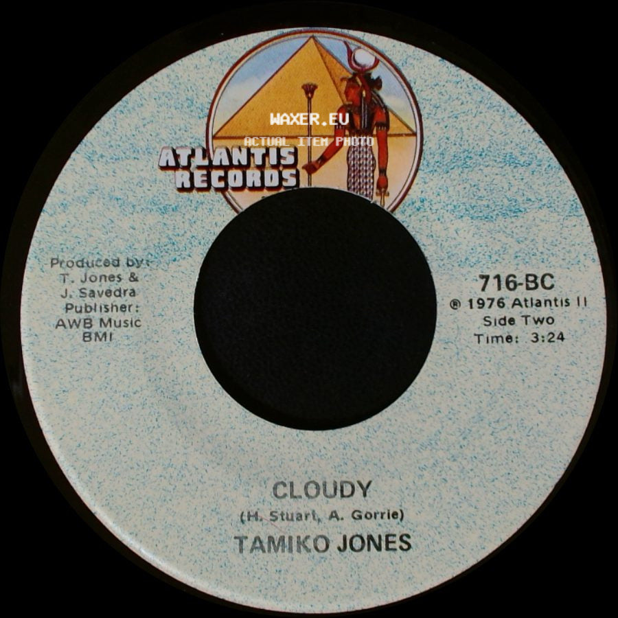 Tamiko Jones - Let It Flow / Cloudy side B