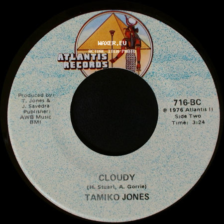Tamiko Jones - Let It Flow / Cloudy side B
