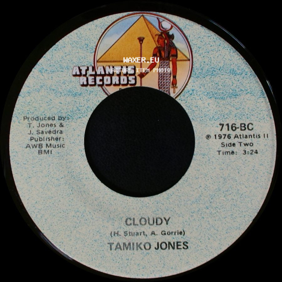 Tamiko Jones - Let It Flow / Cloudy side B