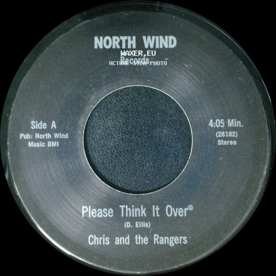 Chris And The Rangers - Please Think It Over / Sing Me A Tune side A