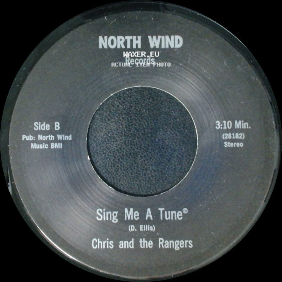 Chris And The Rangers - Please Think It Over / Sing Me A Tune side B