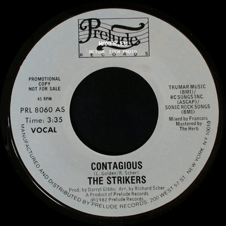 The Strikers - Contagious / Contagious side A