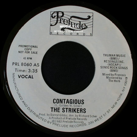 The Strikers - Contagious / Contagious side B