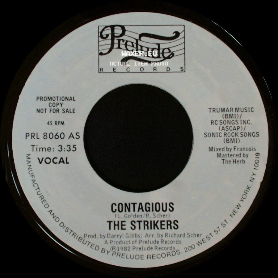 The Strikers - Contagious / Contagious side A
