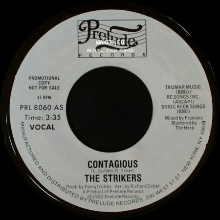 The Strikers - Contagious / Contagious side A