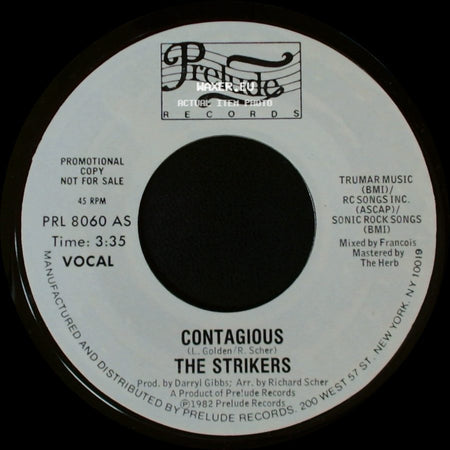 The Strikers - Contagious / Contagious side A