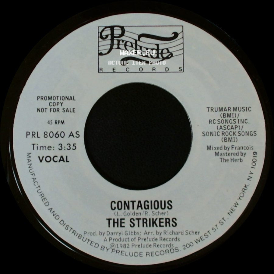 The Strikers - Contagious / Contagious side A