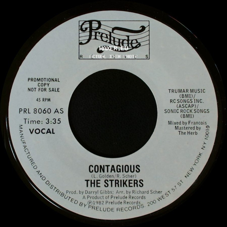 The Strikers - Contagious / Contagious side A