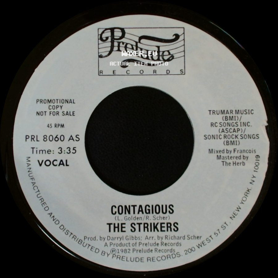 The Strikers - Contagious / Contagious side B