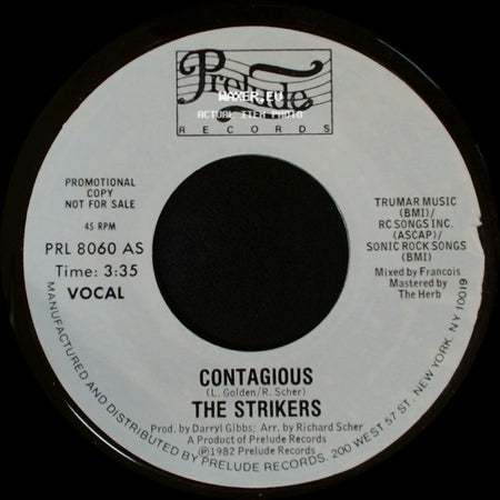 The Strikers - Contagious / Contagious side B