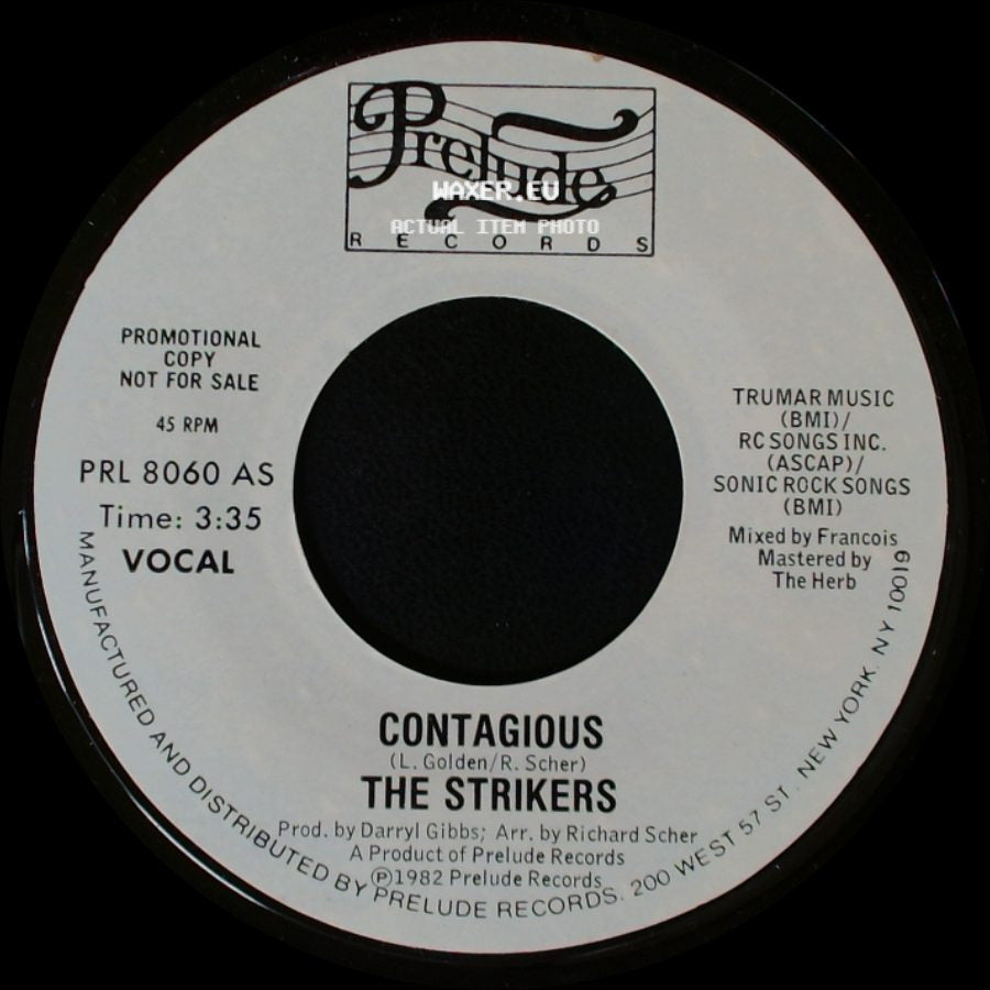 The Strikers - Contagious / Contagious side A