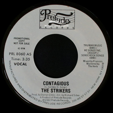 The Strikers - Contagious / Contagious side A