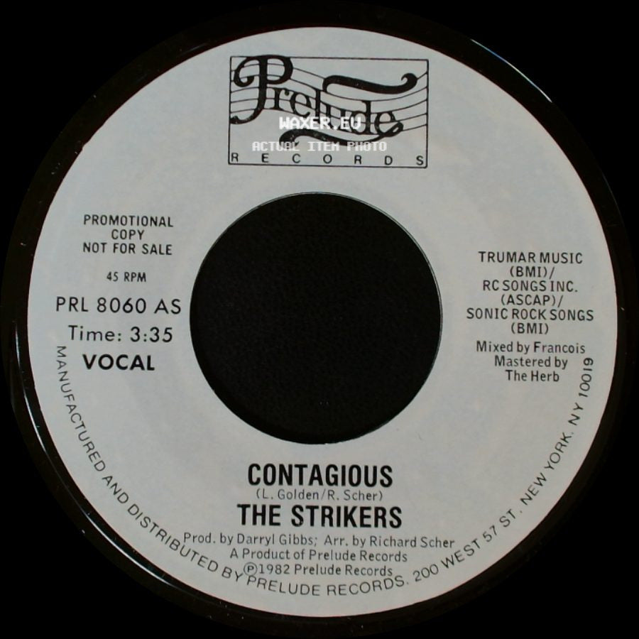 The Strikers - Contagious / Contagious side B