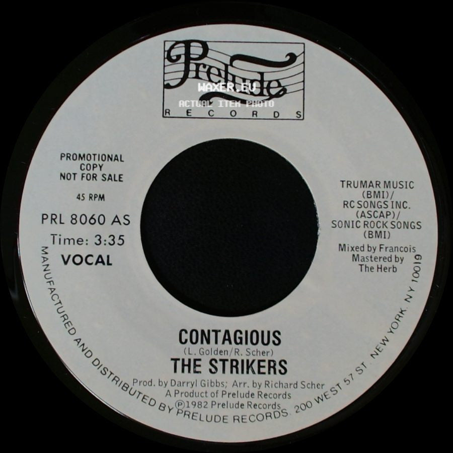 The Strikers - Contagious / Contagious side A