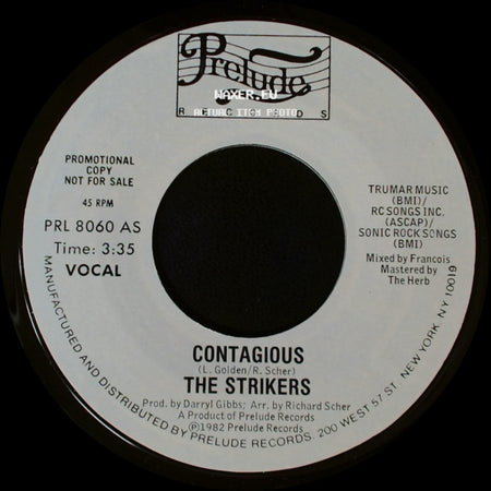 The Strikers - Contagious / Contagious side B