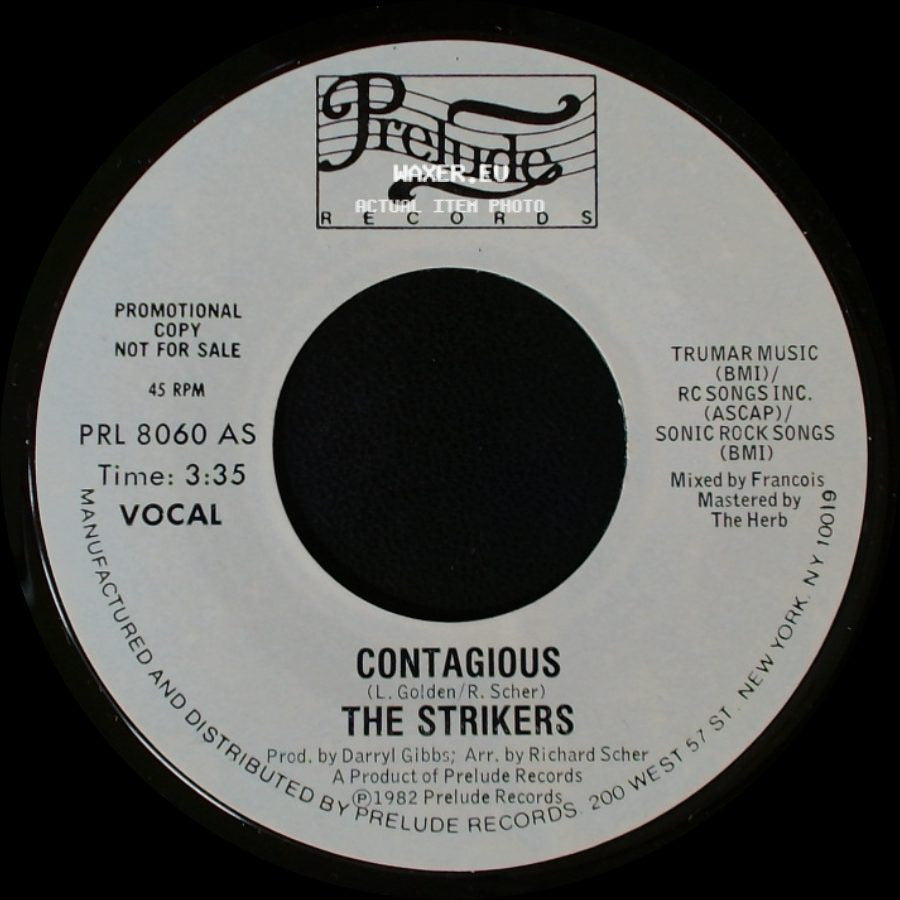The Strikers - Contagious / Contagious side A