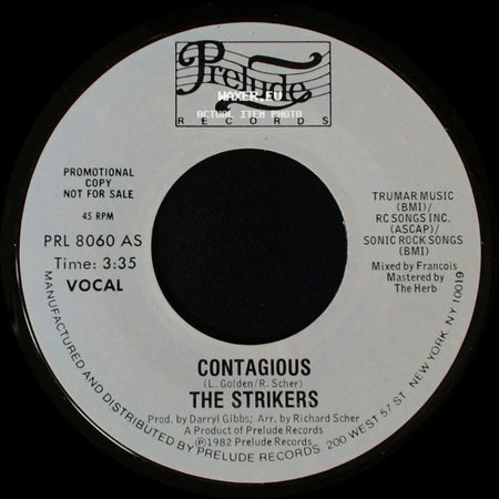 The Strikers - Contagious / Contagious side A