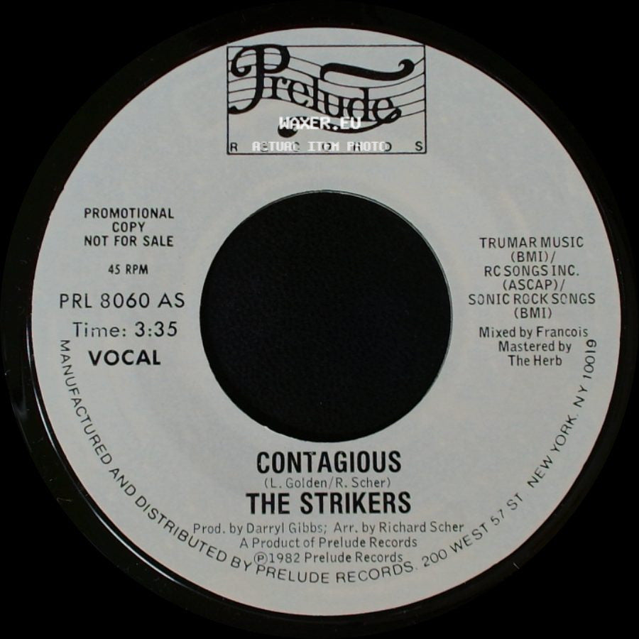 The Strikers - Contagious / Contagious side B
