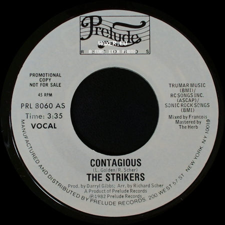 The Strikers - Contagious / Contagious side B