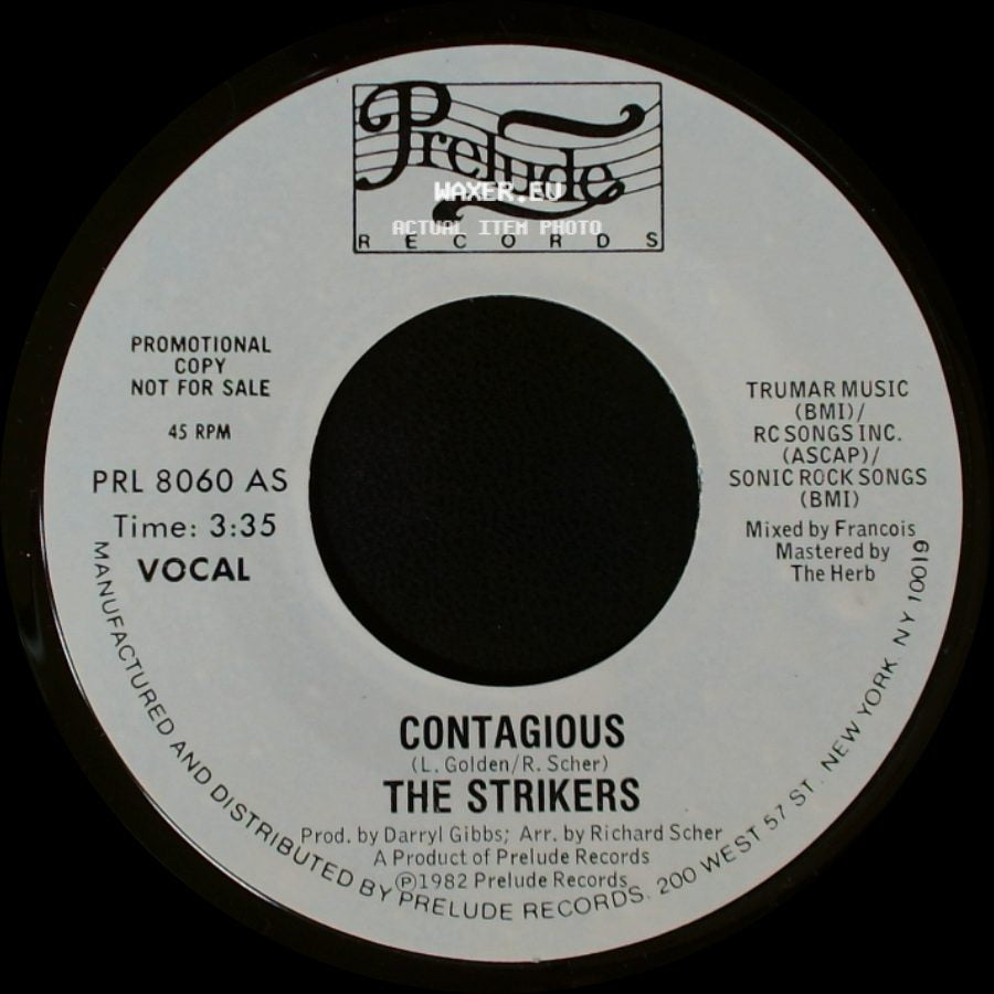 The Strikers - Contagious / Contagious side A