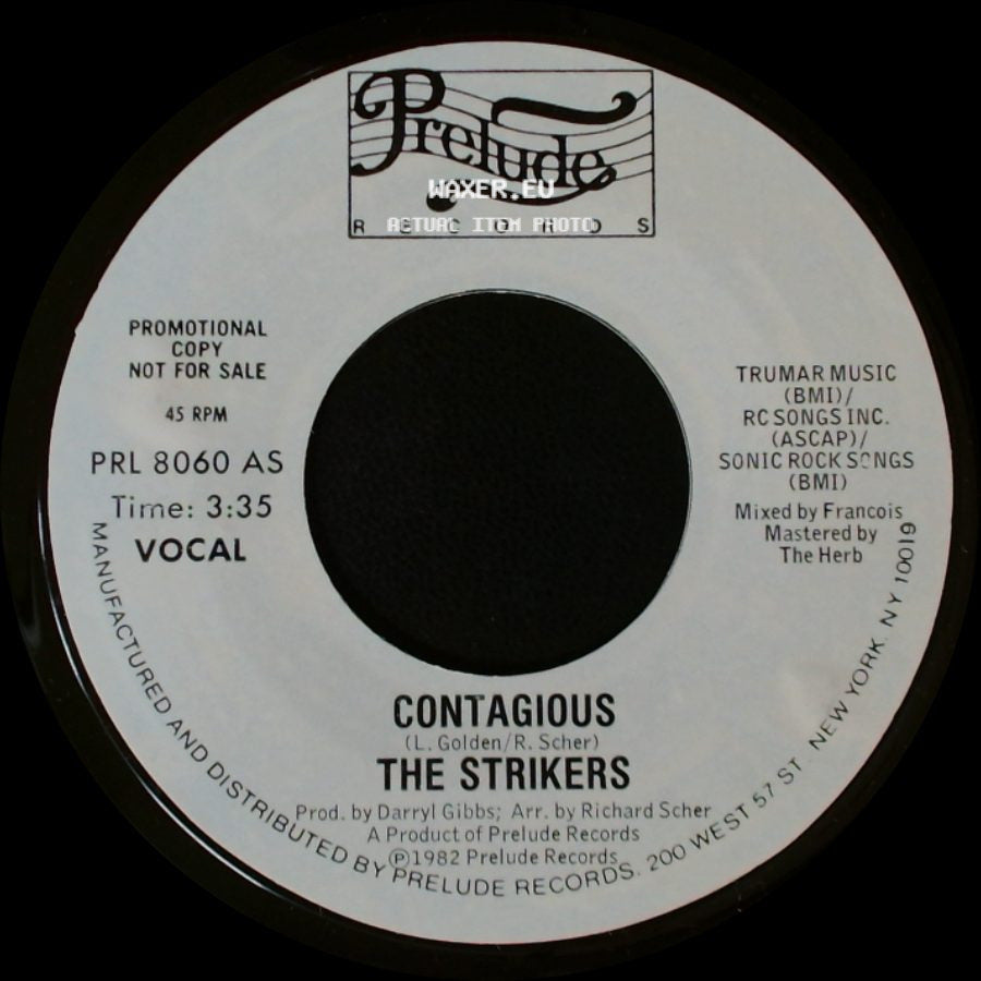 The Strikers - Contagious / Contagious side B