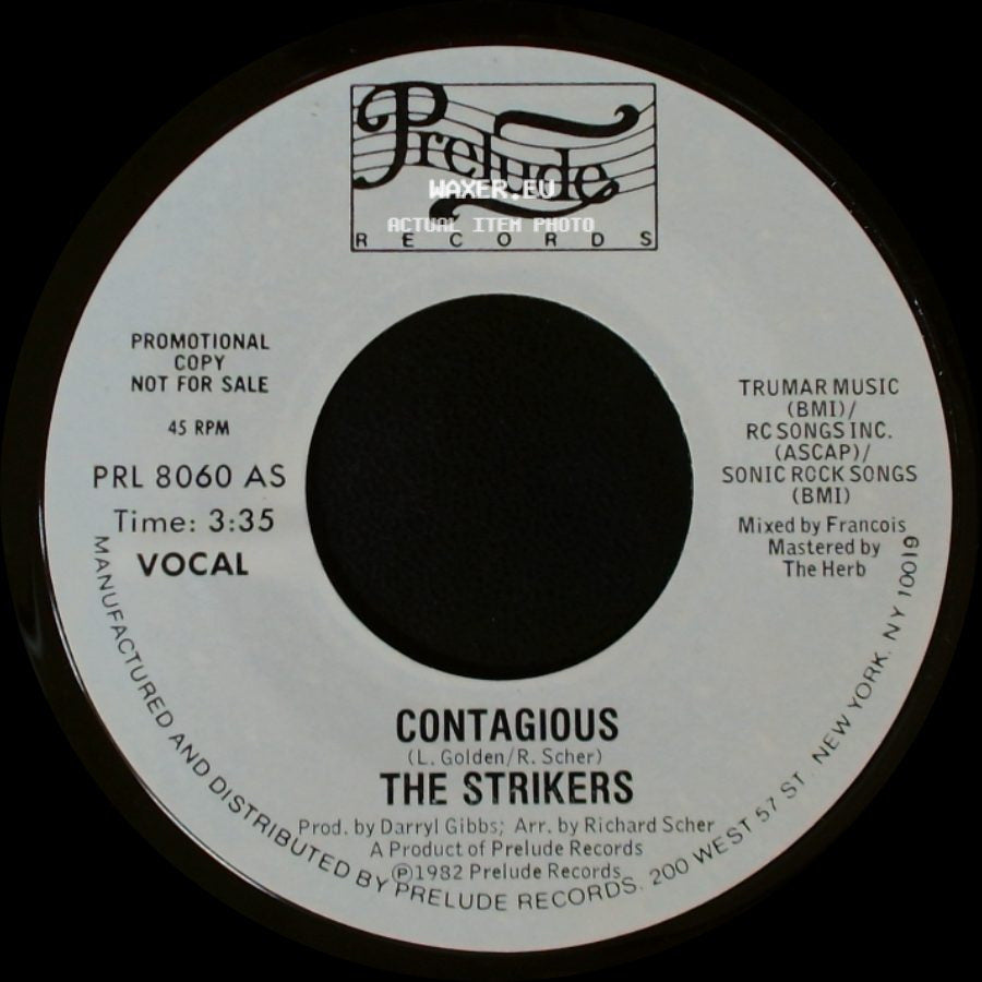 The Strikers - Contagious / Contagious side A