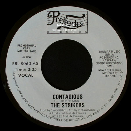 The Strikers - Contagious / Contagious side A