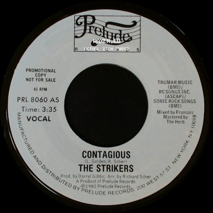 The Strikers - Contagious / Contagious side B