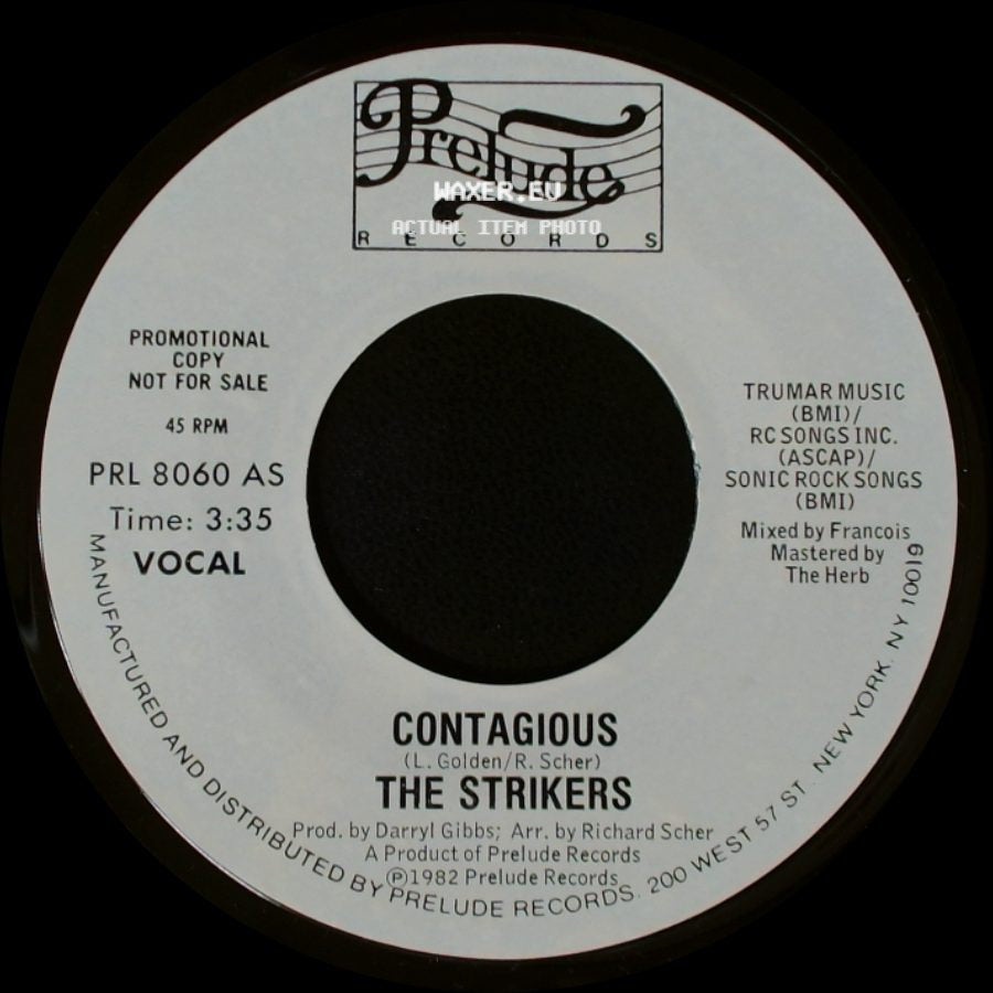 The Strikers - Contagious / Contagious side A