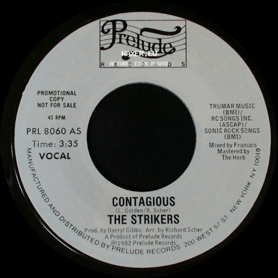 The Strikers - Contagious / Contagious side B