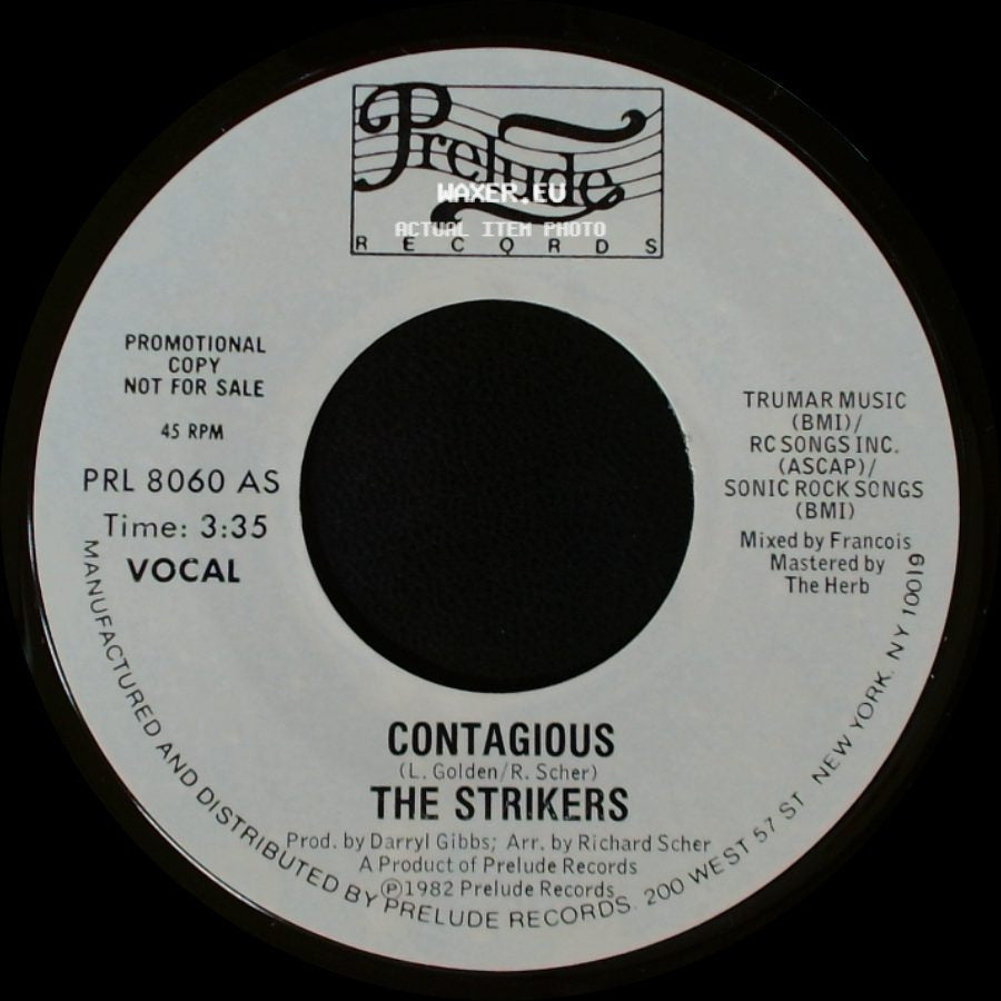 The Strikers - Contagious / Contagious side A