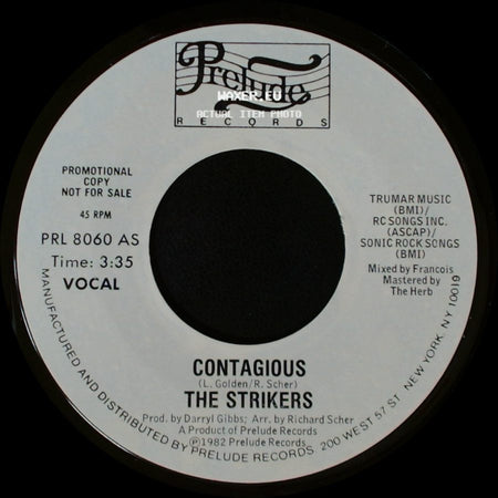 The Strikers - Contagious / Contagious side A
