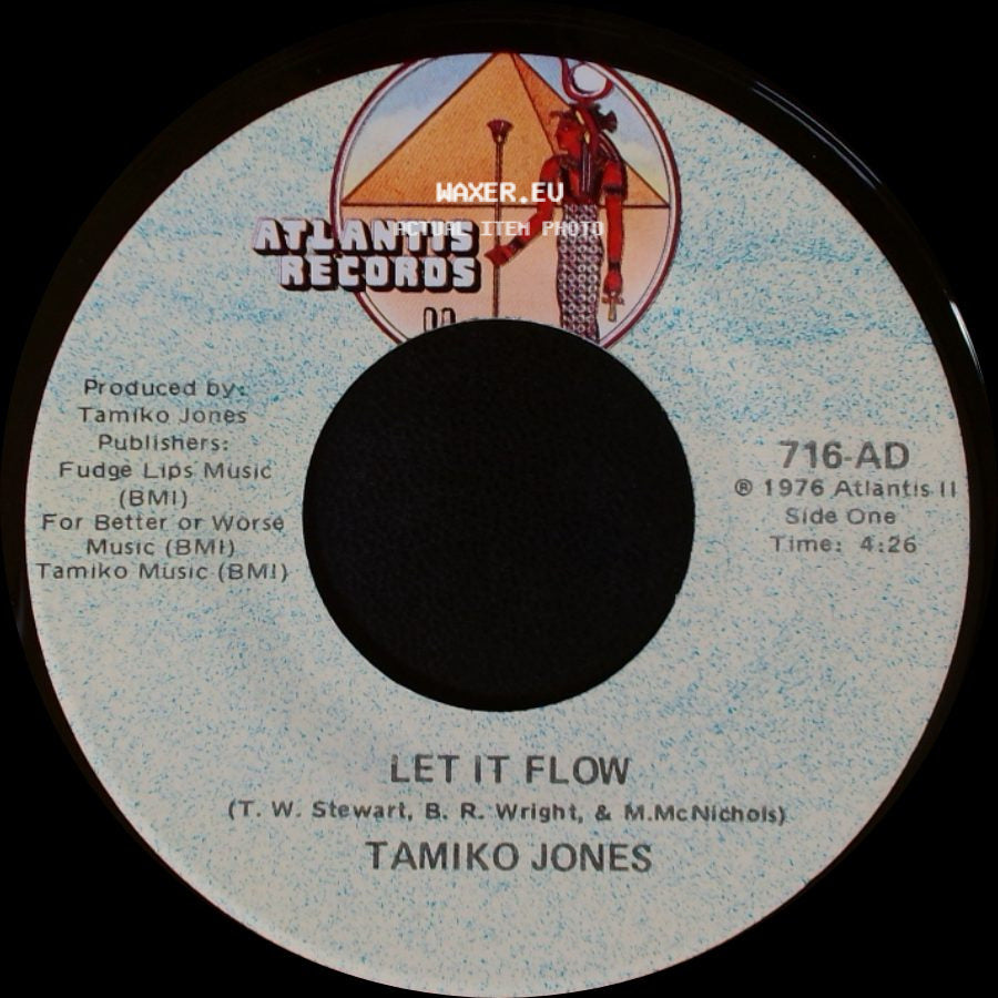 Tamiko Jones - Let It Flow / Cloudy side A