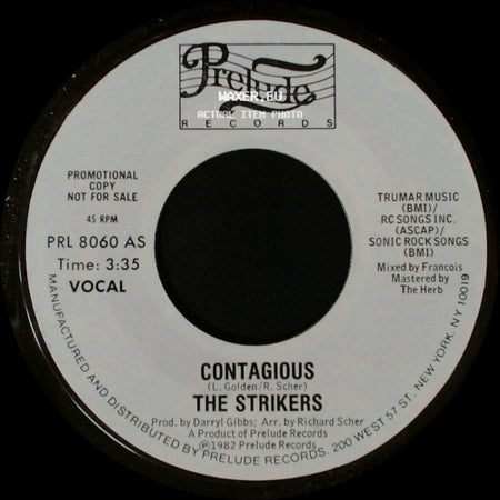 The Strikers - Contagious / Contagious side A
