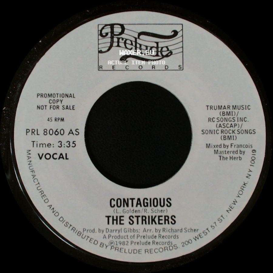 The Strikers - Contagious / Contagious side A