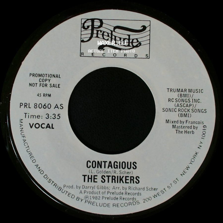 The Strikers - Contagious / Contagious side B