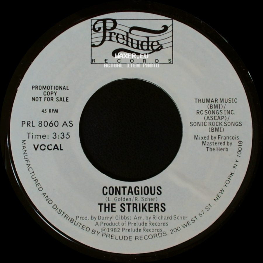 The Strikers - Contagious / Contagious side A