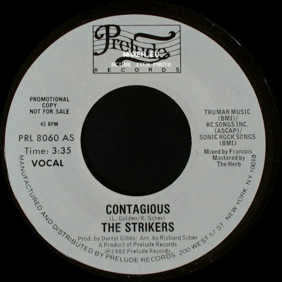 The Strikers - Contagious / Contagious side A