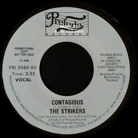 The Strikers - Contagious / Contagious side A
