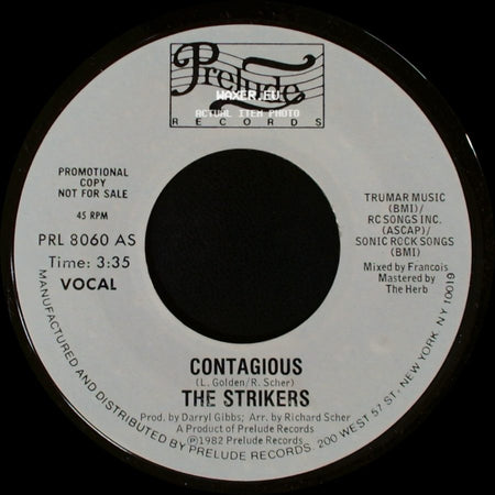 The Strikers - Contagious / Contagious side A