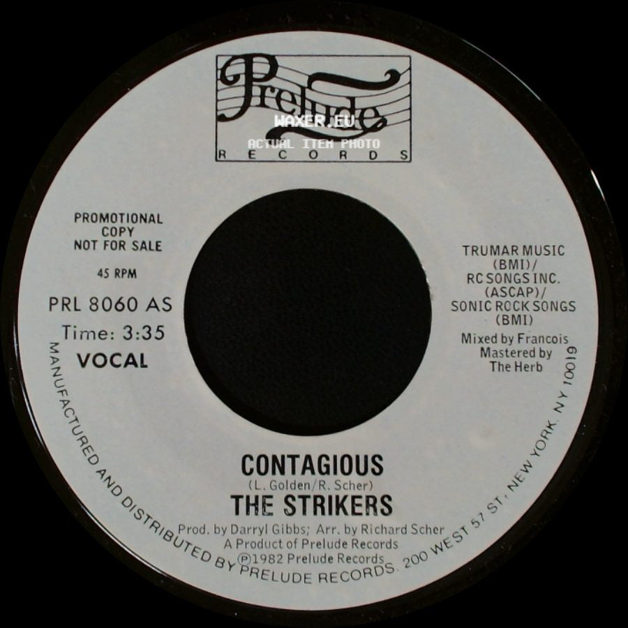 The Strikers - Contagious / Contagious side A