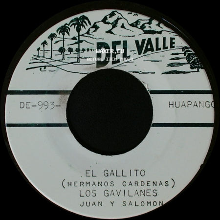 Los Gavilanes Juan Y Salomon - El Fraile / El Gallito (Hermanos Cardenas) side B