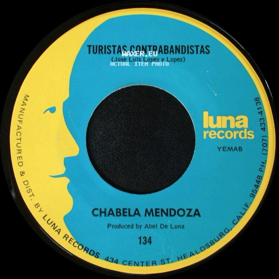 Chabela Mendoza - Prenda Querida / Turistas Contrabandistas side B