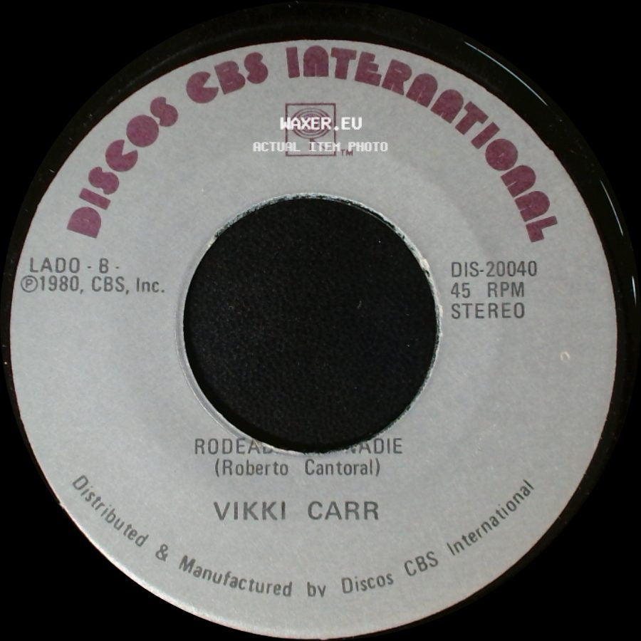 Vikki Carr - Disculpame / Rodeado De Amor (Roberto Cantoral) side B