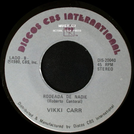 Vikki Carr - Disculpame / Rodeada De Nadie side B