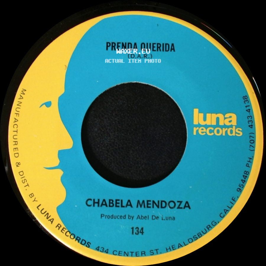 Chabela Mendoza - Turistas Contrabandistas (Jose Luis Lopez Y Lopez) / Prenda Querida side B